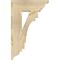 Ekena Millwork Merced Traditional Rough Sawn Bracket, Douglas Fir, 4"W x 14"D x 22"H BKT04X14X22MRC01RDF - alternate 2